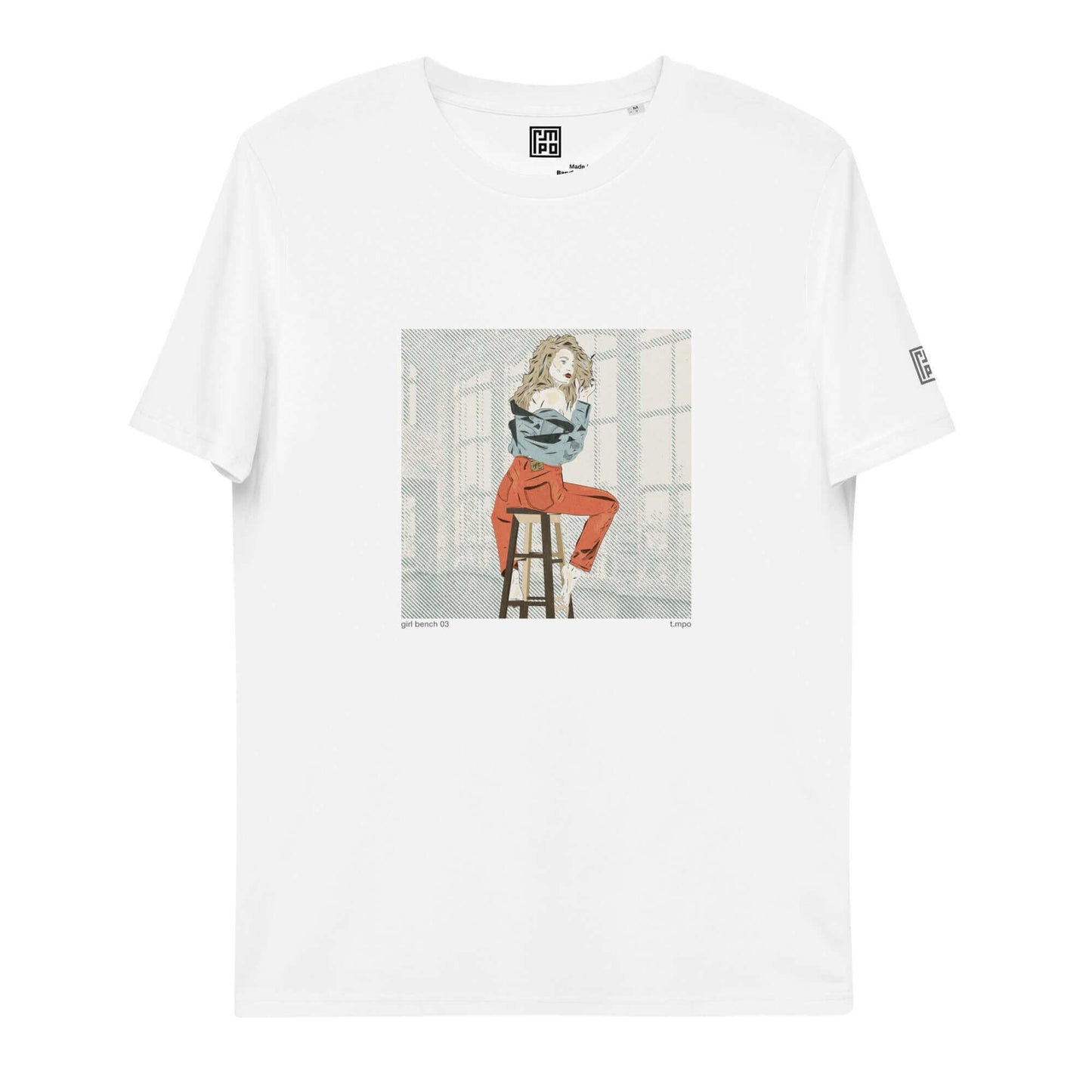 Eco-Friendly Unisex Organic Cotton Tee | Wearable Art