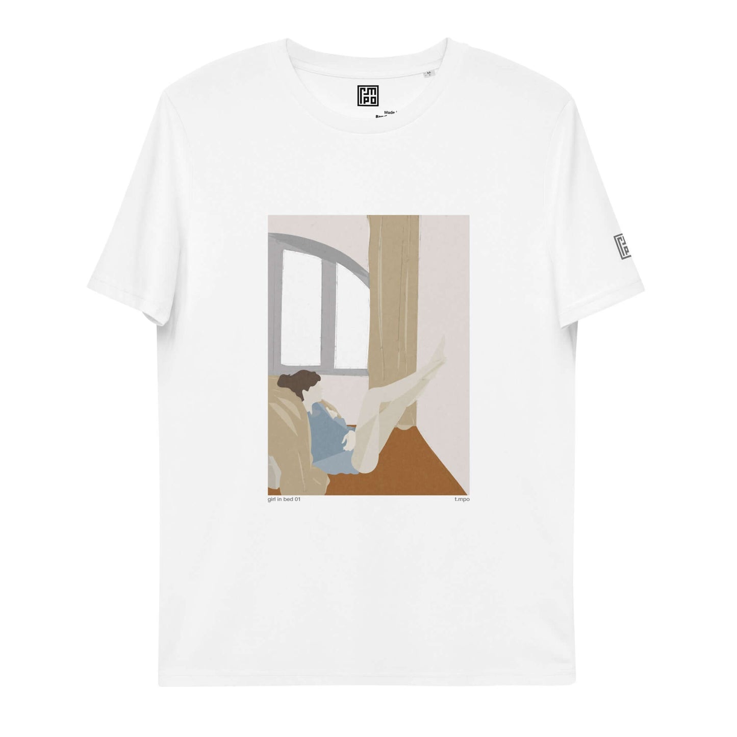 Eco-Friendly Unisex Organic Cotton Tee | Wearable Art