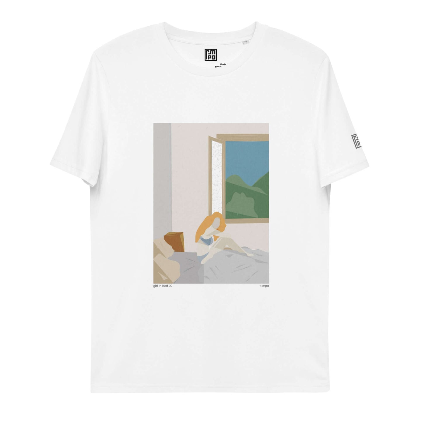 Eco-Friendly Unisex Organic Cotton Tee | Wearable Art