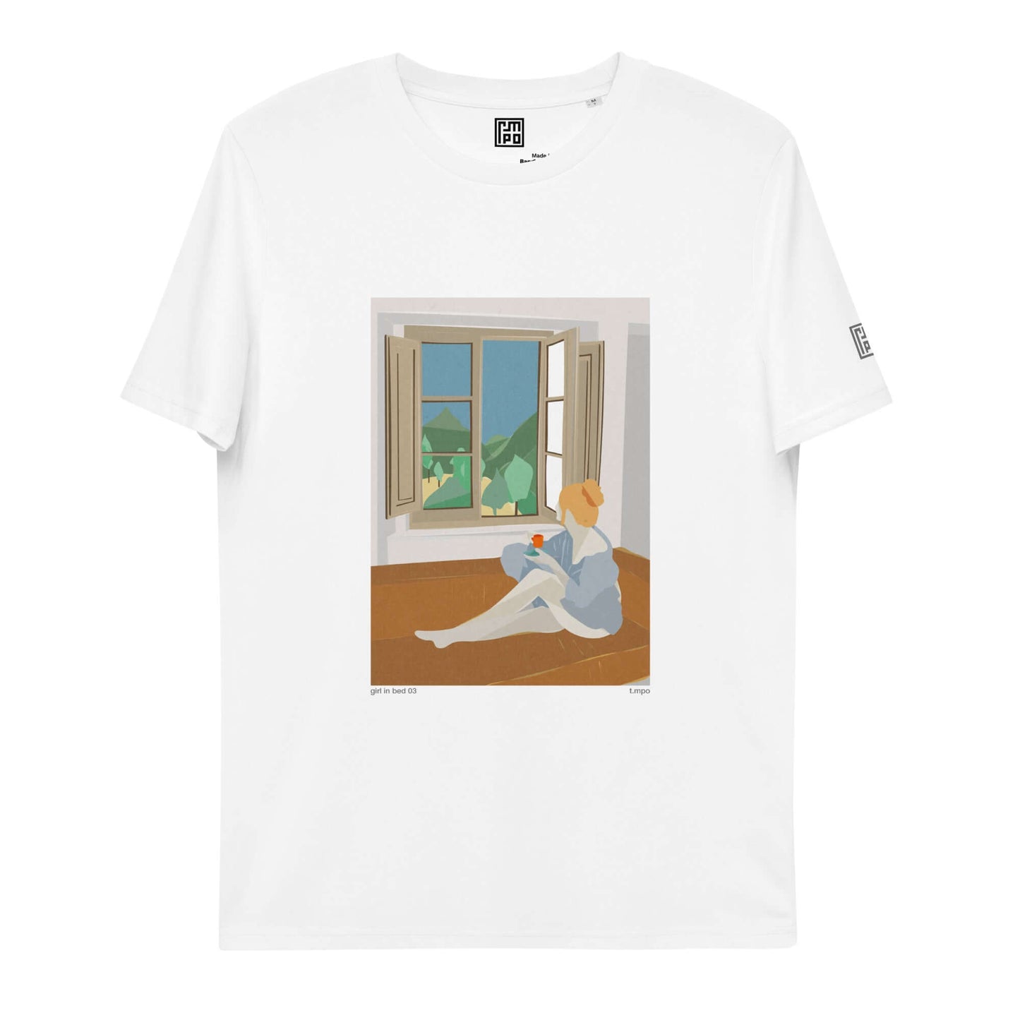 Eco-Friendly Unisex Organic Cotton Tee | Wearable Art