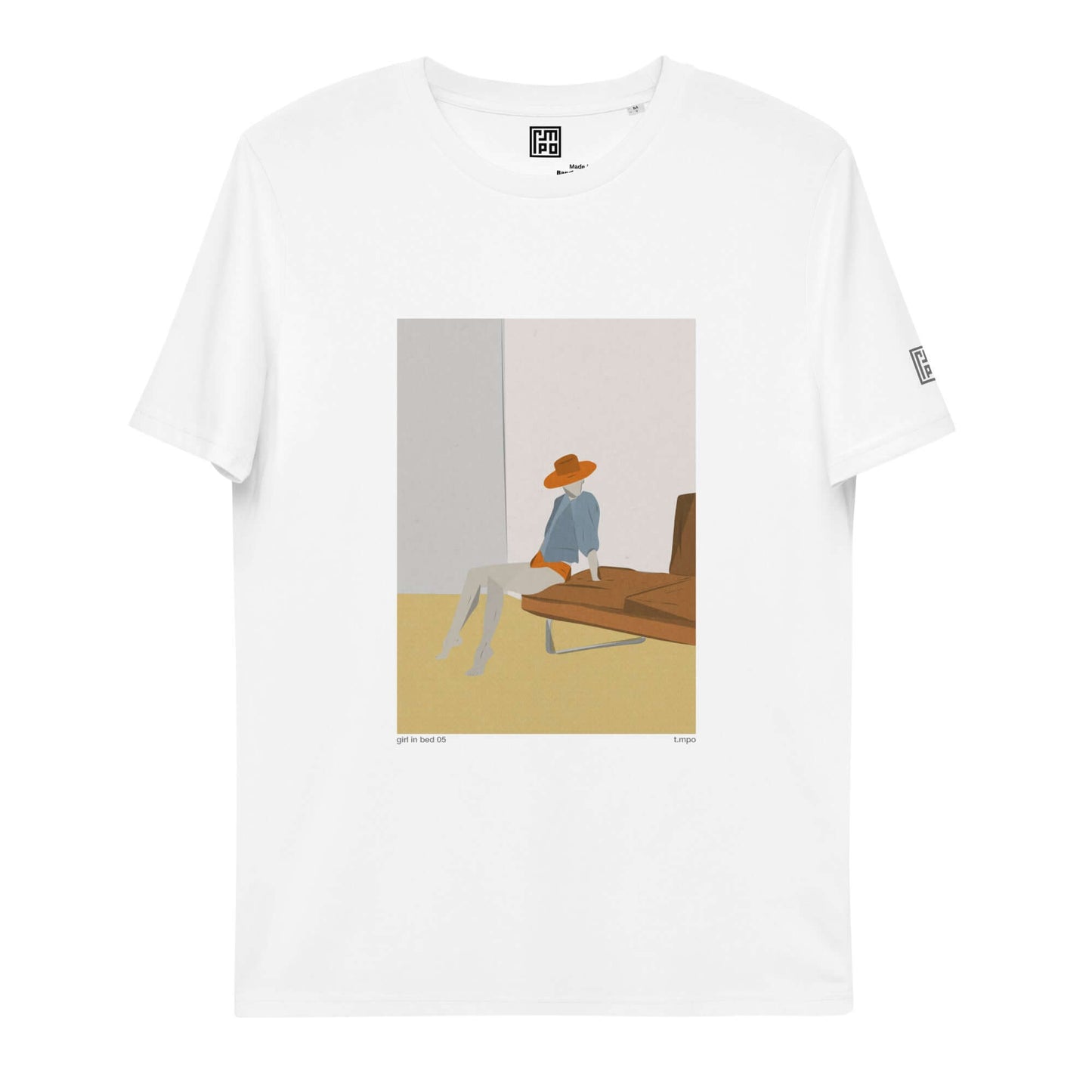Eco-Friendly Unisex Organic Cotton Tee | Wearable Art
