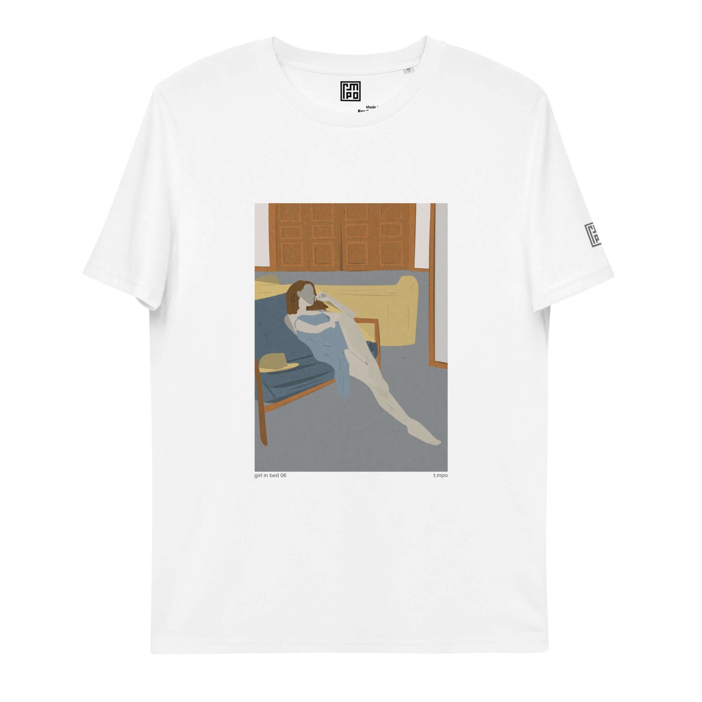 Eco-Friendly Unisex Organic Cotton Tee | Wearable Art