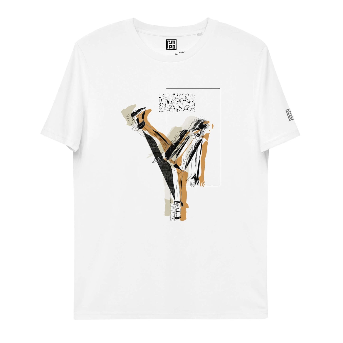 Eco-Friendly Unisex Organic Cotton Tee | Wearable Art