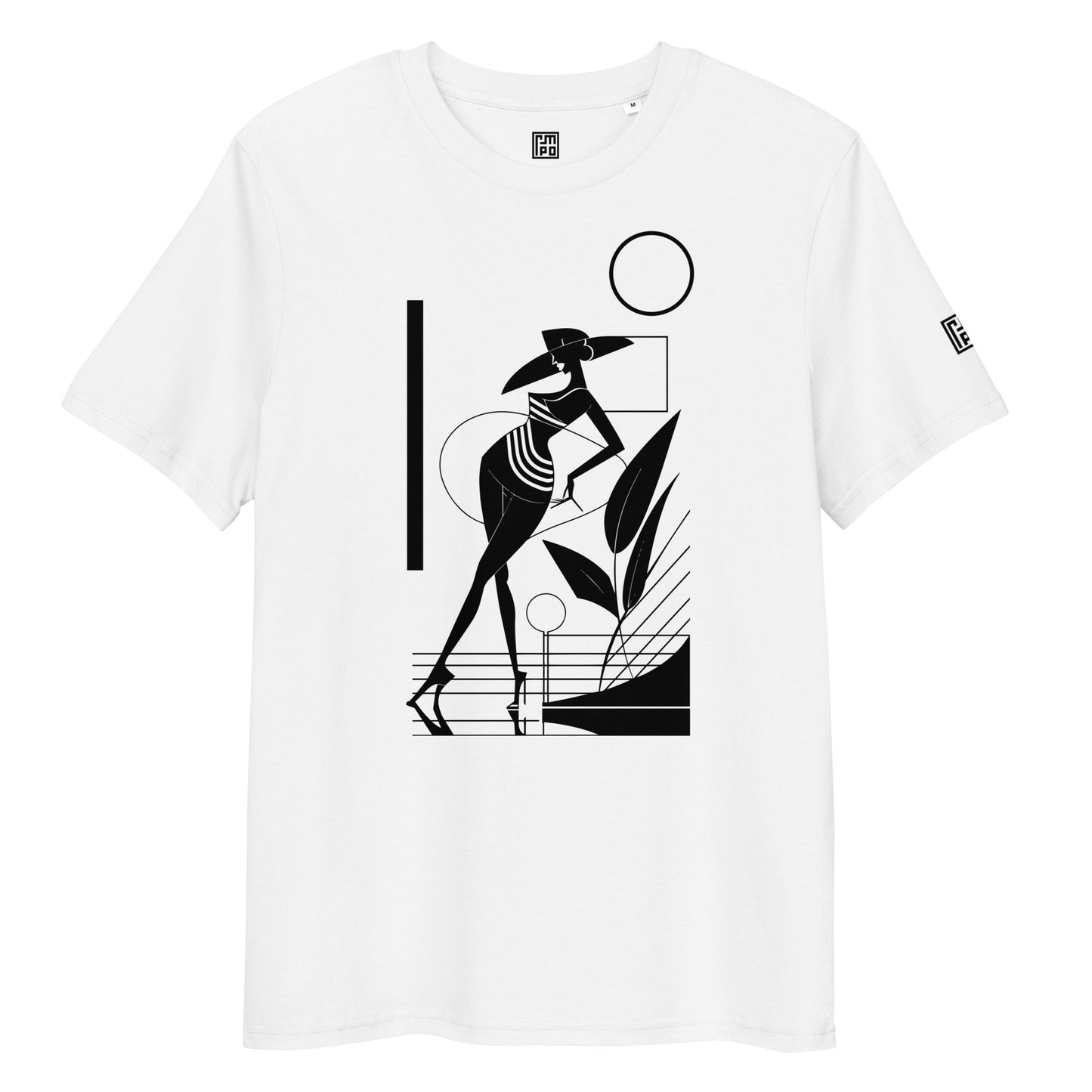 summerized — organic cotton unisex t-shirt · t.mpo